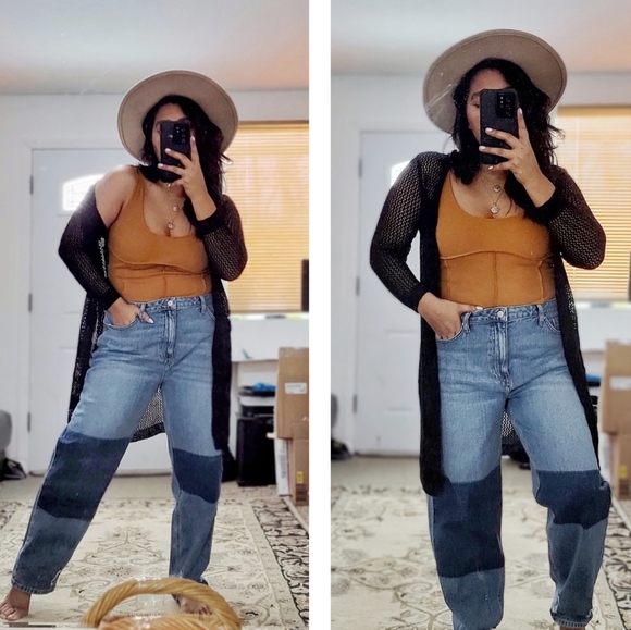 GOOD VIBES BLACK CARDIGAN - Picture 5 of 8